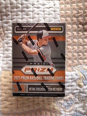 Panini Prizm 2023 Baseball Trading Cards - Orange, Gray, Black